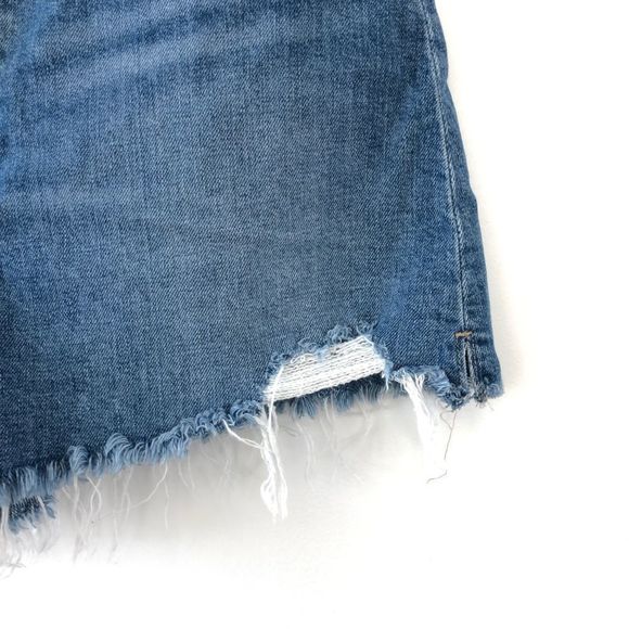 Paige Dani Short Leela Deconstructed Vintage Inspired Denim - Picture 7 of 15